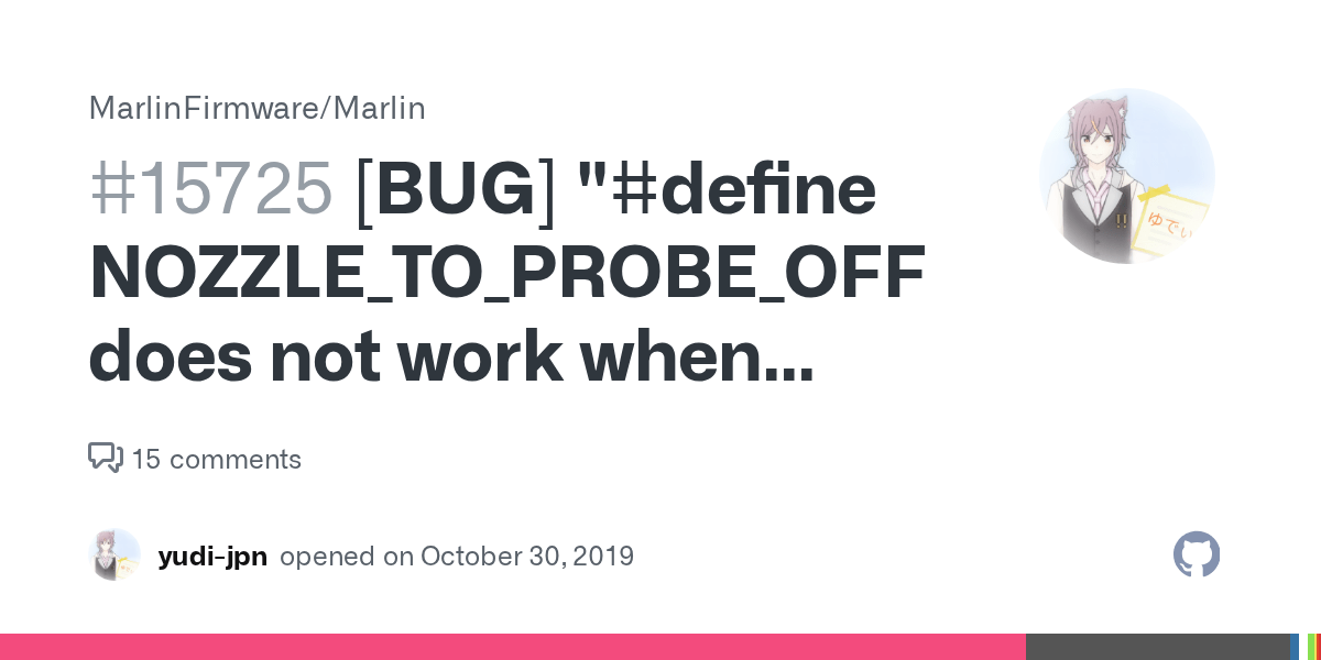 [BUG] "define NOZZLE_TO_PROBE_OFFSET" does not work when using ABL