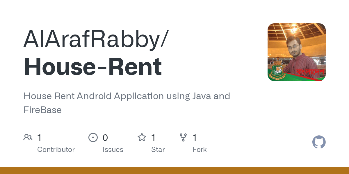 GitHub AlArafRabby/HouseRent House Rent Android Application using