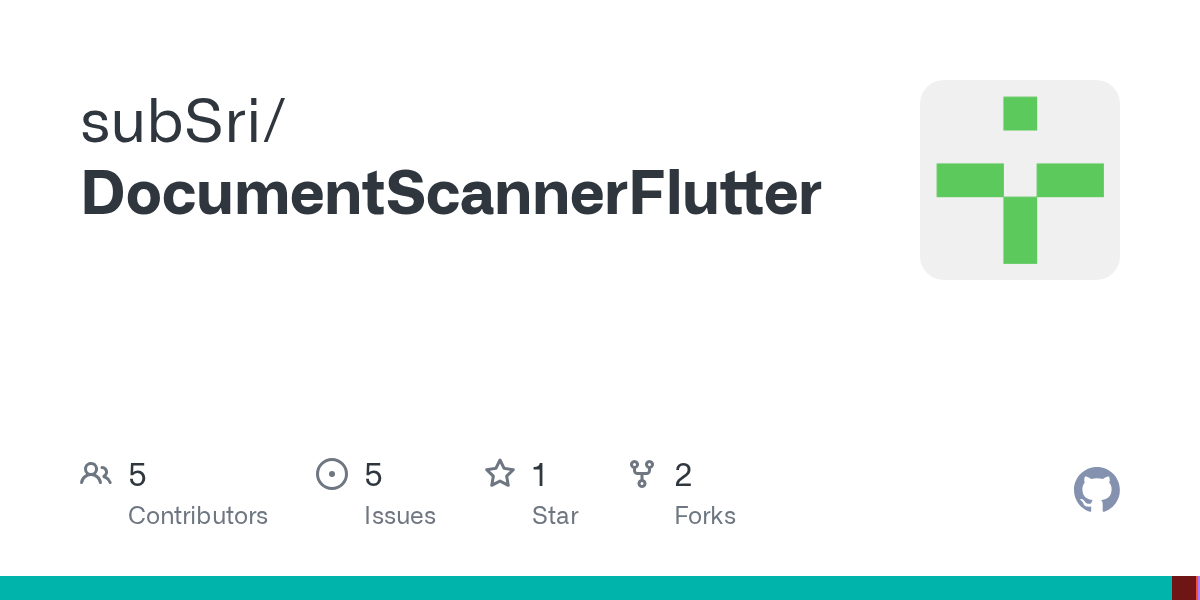 GitHub subSri/DocumentScannerFlutter
