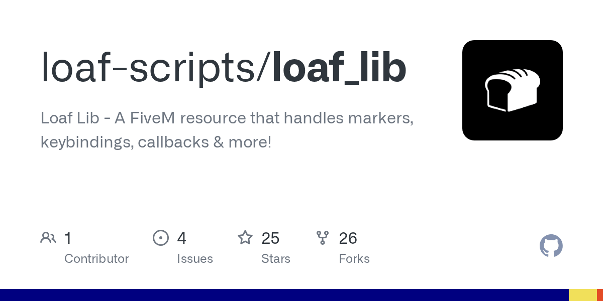 GitHub - loaf-scripts/loaf_lib: Loaf Lib - A FiveM resource that