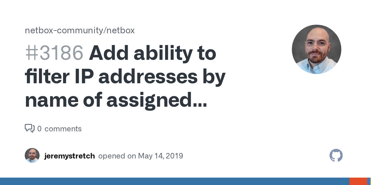 Add ability to filter IP addresses by name of assigned interface