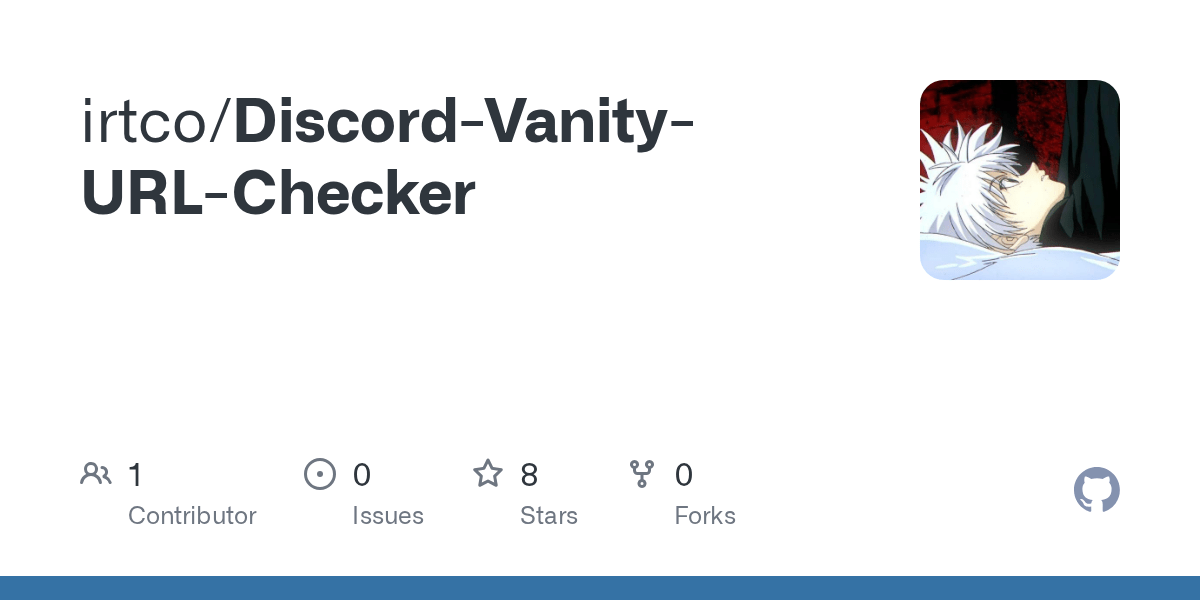 GitHub irtco/DiscordVanityURLChecker
