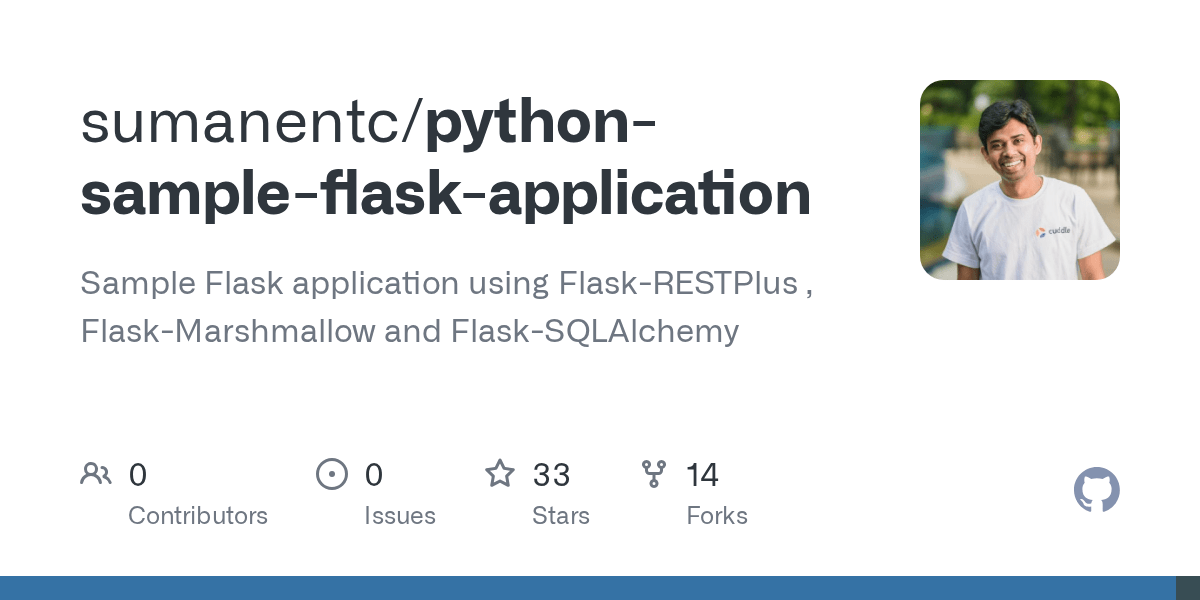 GitHub sumanentc/pythonsampleflaskapplication Sample Flask