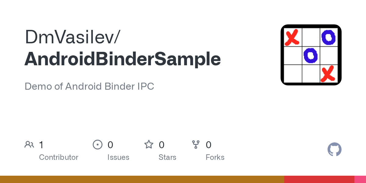 GitHub DmVasilev/AndroidBinderSample Demo of Android Binder IPC
