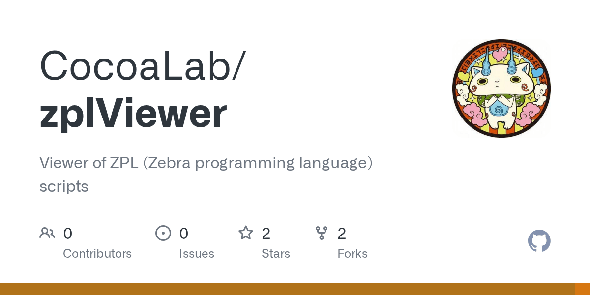 GitHub CocoaLab/zplViewer Viewer of ZPL (Zebra programming language