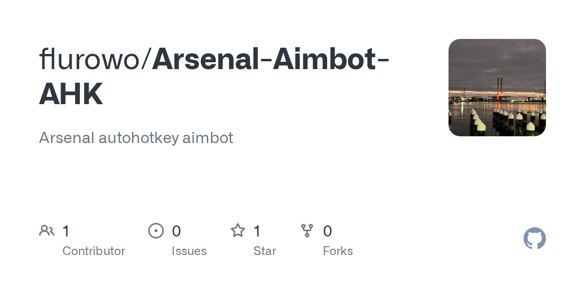GitHub flurowo/ArsenalAimbotAHK Arsenal autohotkey aimbot