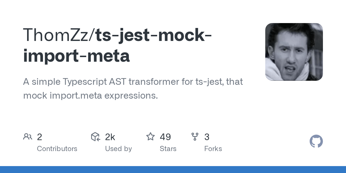 GitHub ThomZz/tsjestmockimportmeta A simple Typescript AST