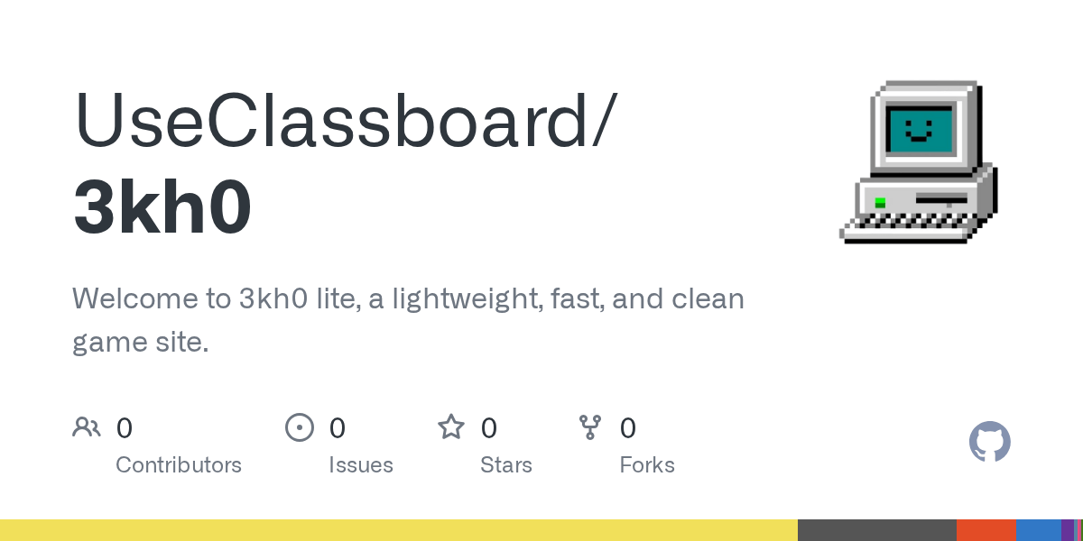 GitHub anamazingandgreatwebsite/3kh0 to 3kh0 lite, a(01)
