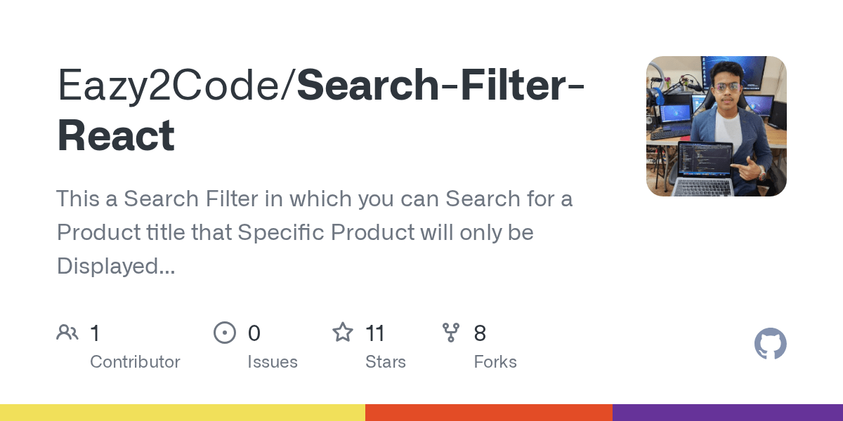 SearchFilterReact/TemplateData.json at master · Eazy2Code/Search
