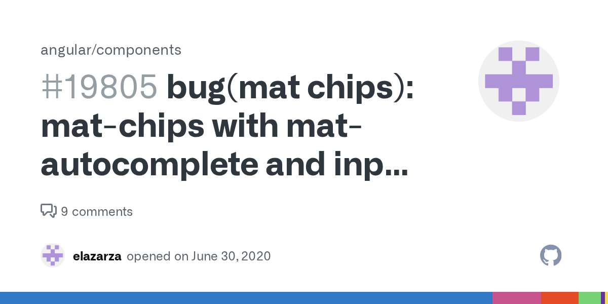bug(mat chips) matchips with and input combined