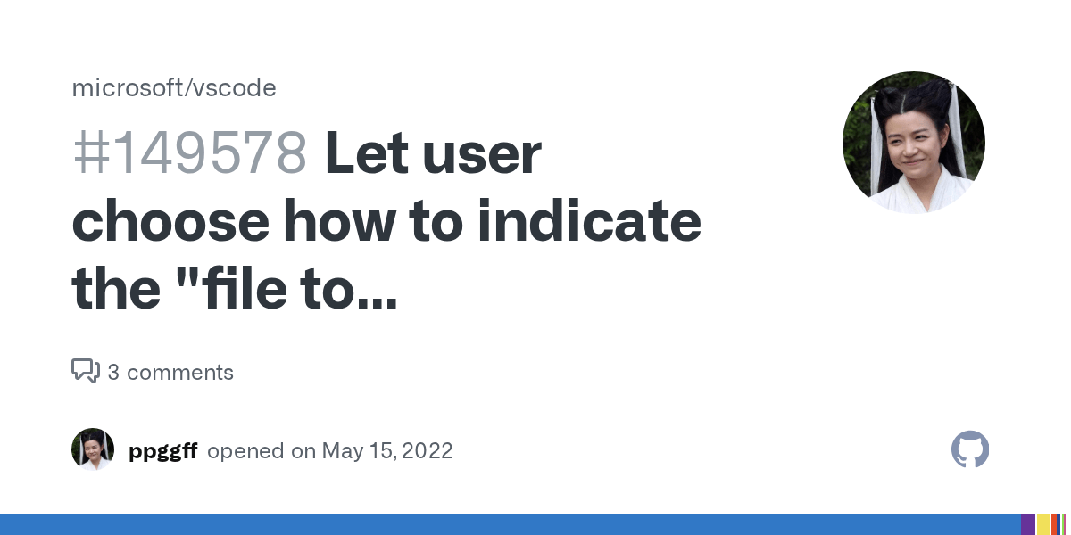 Let user choose how to indicate the "file to include/exclude" is set