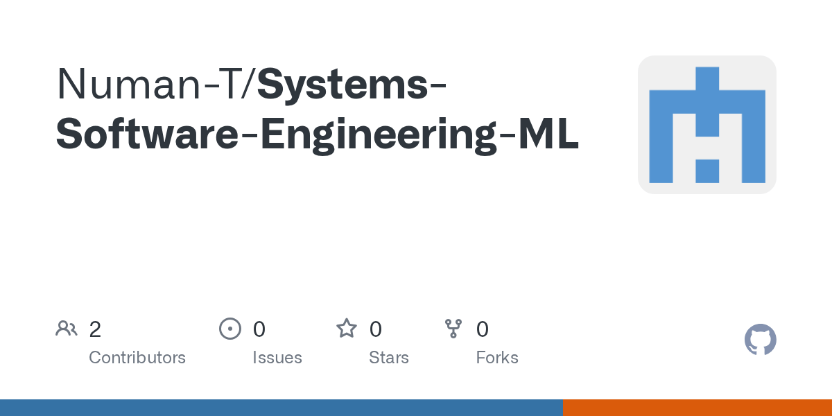 SystemsSoftwareEngineeringML/Machine Learning Team final