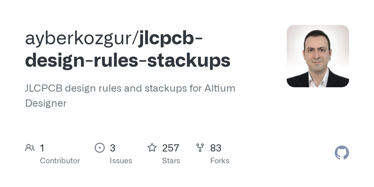 jlcpcbdesignrulesstackups/2layer1oz0.6mm.stackup at master