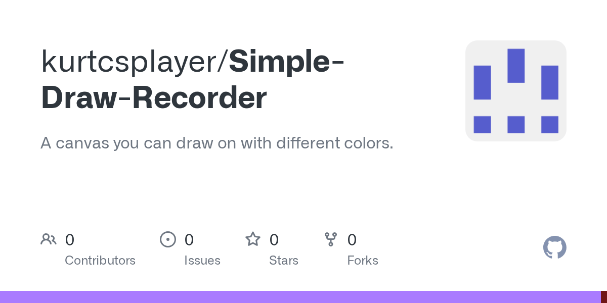 GitHub kurtcsplayer/SimpleDrawRecorder A canvas you can draw on