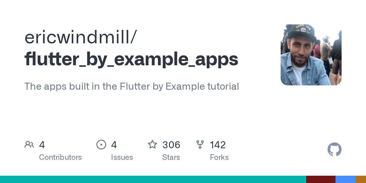 GitHub ericwindmill/flutter_by_example_apps The apps
