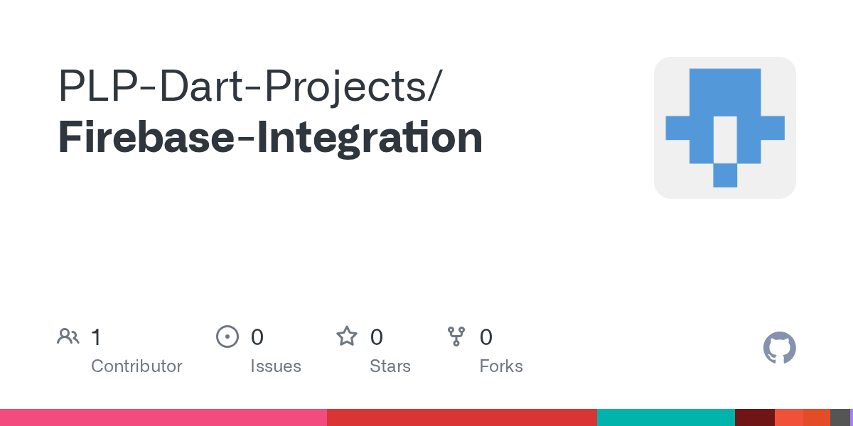 GitHub PLPDartProjects/FirebaseIntegration