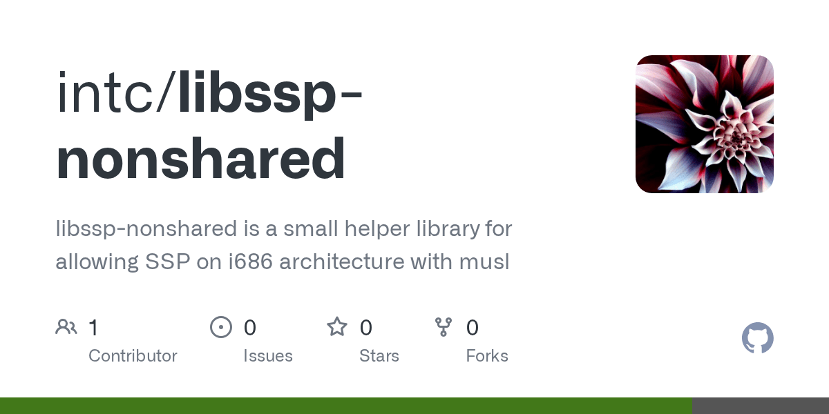 GitHub intc/libsspnonshared libsspnonshared is a small helper