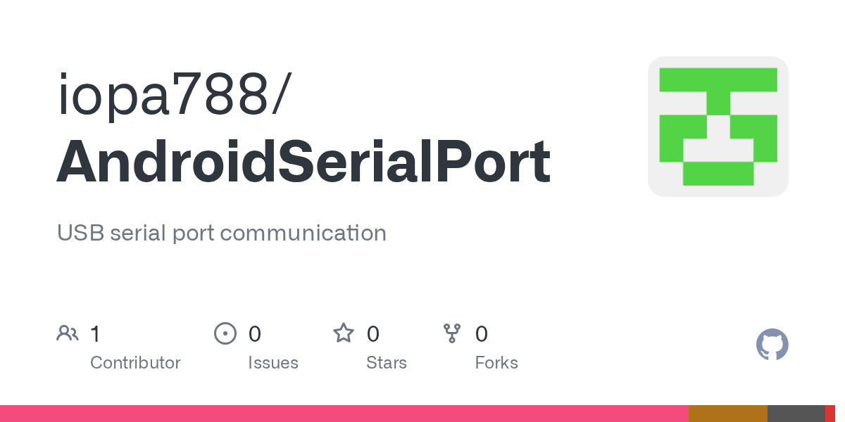 GitHub iopa788/AndroidSerialPort USB serial port communication