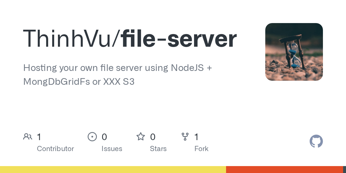 GitHub ThinhVu/fileserver Hosting your own file server (NodeJS