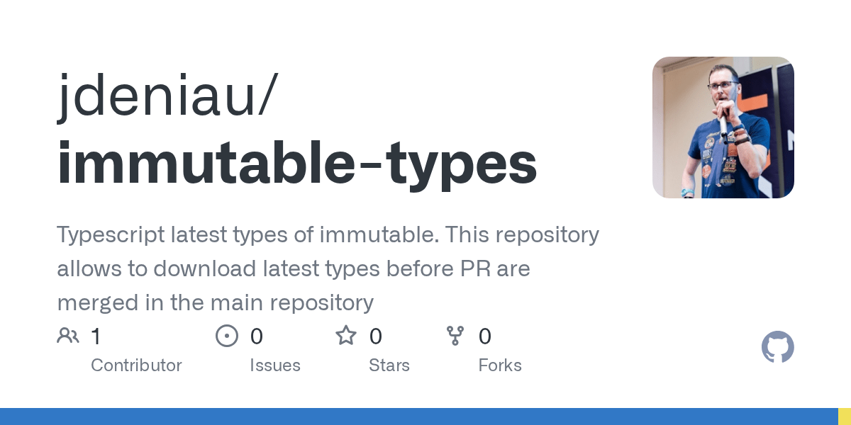 GitHub jdeniau/immutabletypes Typescript latest types of immutable