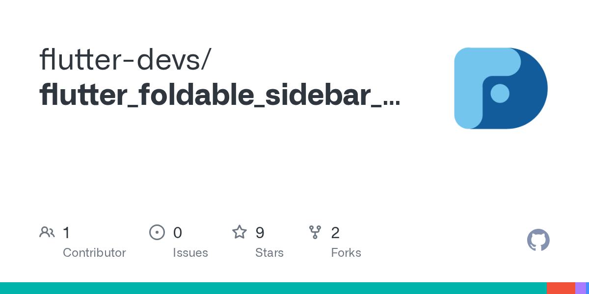 GitHub flutterdevs/flutter_foldable_sidebar_demo