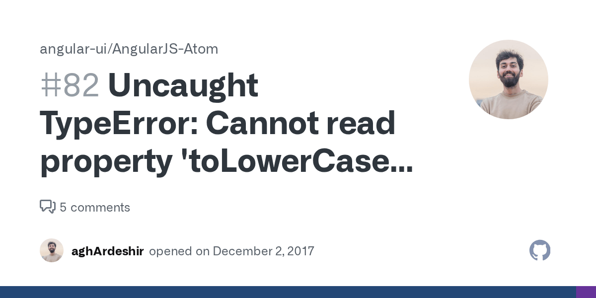 Uncaught TypeError Cannot read property 'toLowerCase' of undefined