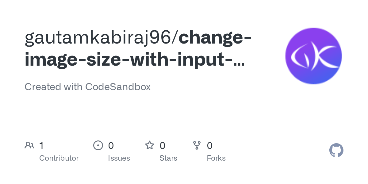 GitHub gautamkabiraj96/changeimagesizewithinputrangeslidervue