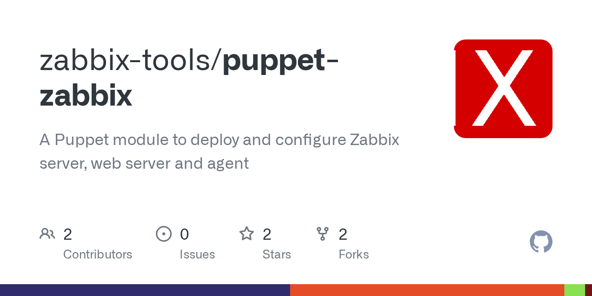 GitHub zabbixtools/puppetzabbix A Puppet module to deploy and configure Zabbix server, web