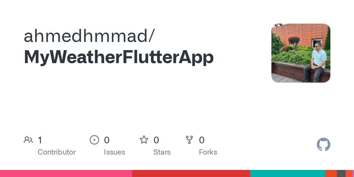 GitHub ahmedhmmad/MyWeatherFlutterApp