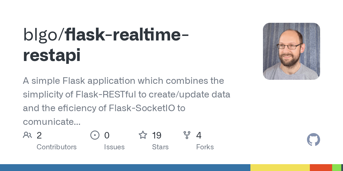 GitHub blgo/flaskrealtimerestapi A simple Flask application which