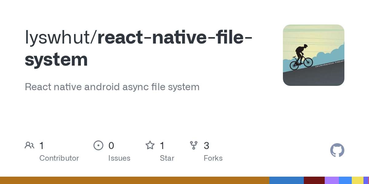 Milestones lyswhut/reactnativefilesystem · GitHub