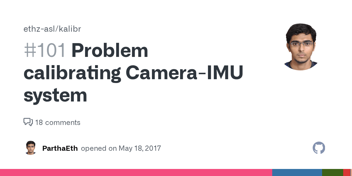 Problem calibrating CameraIMU system · Issue 101 · ethzasl/kalibr