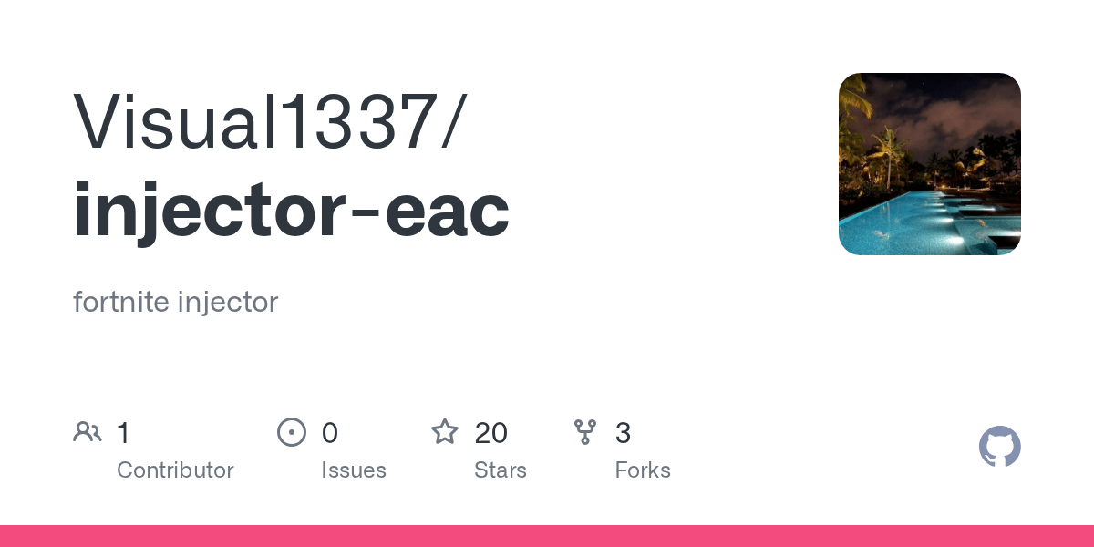 GitHub Visual1337/injectoreac fortnite injector