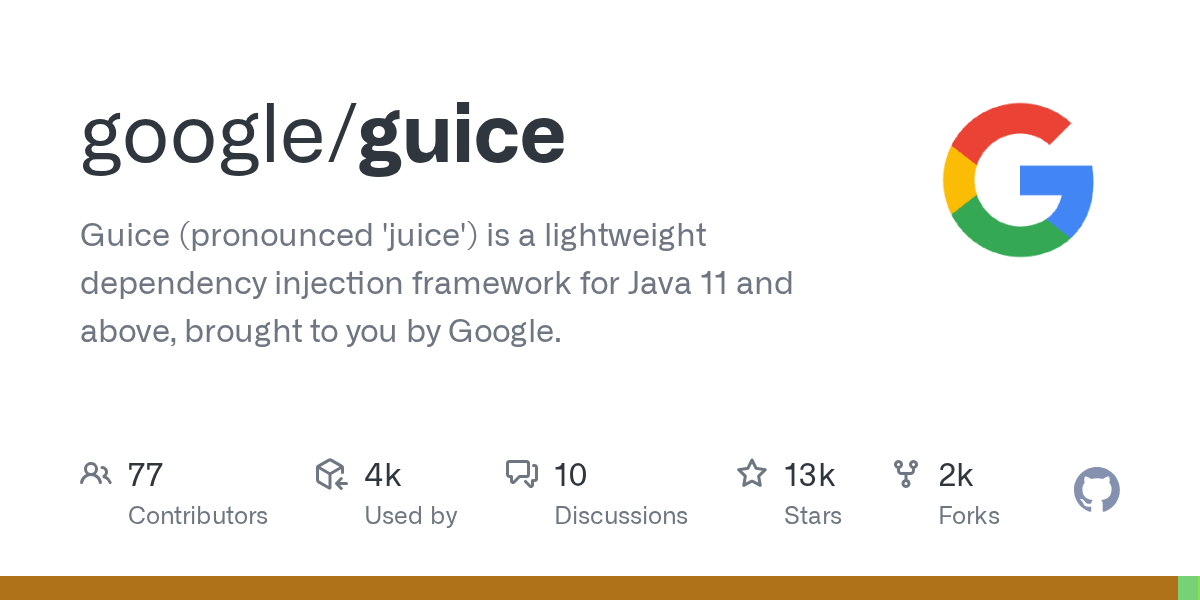 InjectingTheInjector · google/guice Wiki · GitHub