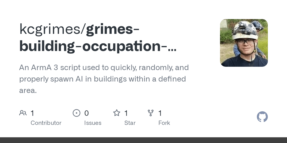 GitHub kcgrimes/grimesbuildingoccupationscript An ArmA 3 script