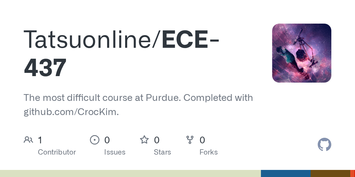 GitHub The most difficult course at Purdue
