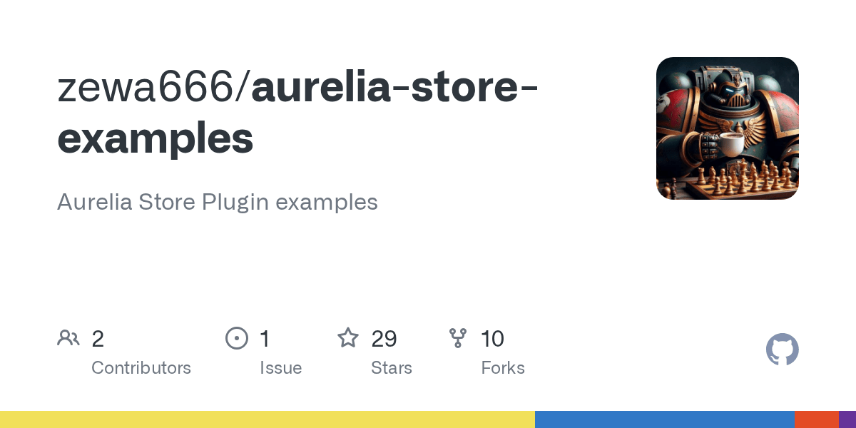 GitHub zewa666/aureliastoreexamples Aurelia Store Plugin examples