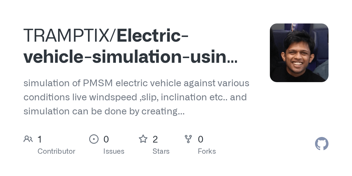 Electricvehiclesimulationusingmatlab/ev.slx at main · TRAMPTIX/Electricvehiclesimulation