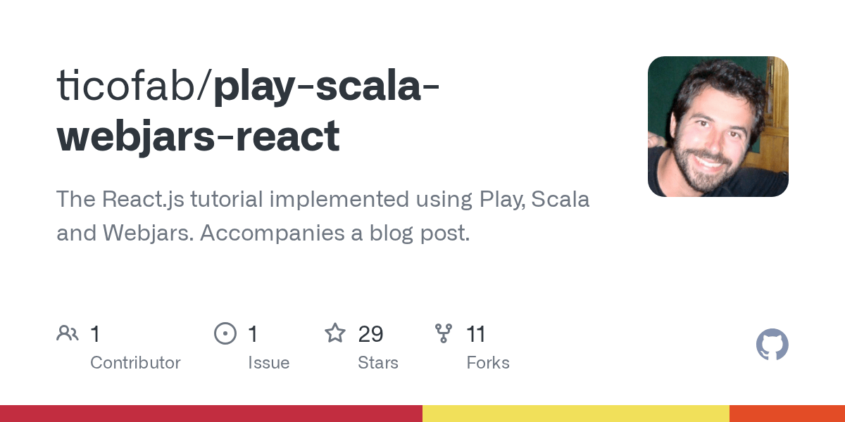 GitHub ticofab/playscalawebjarsreact The React.js