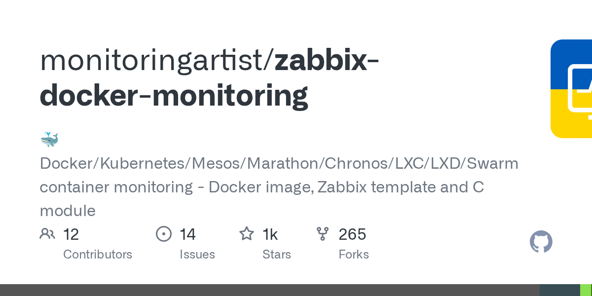 zabbixdockermonitoring/ZabbixTemplateAppDocker.xml at master
