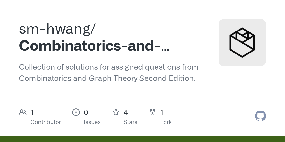 CombinatoricsandGraphTheorySolutions/1.1.2.pdf at master · smhwang