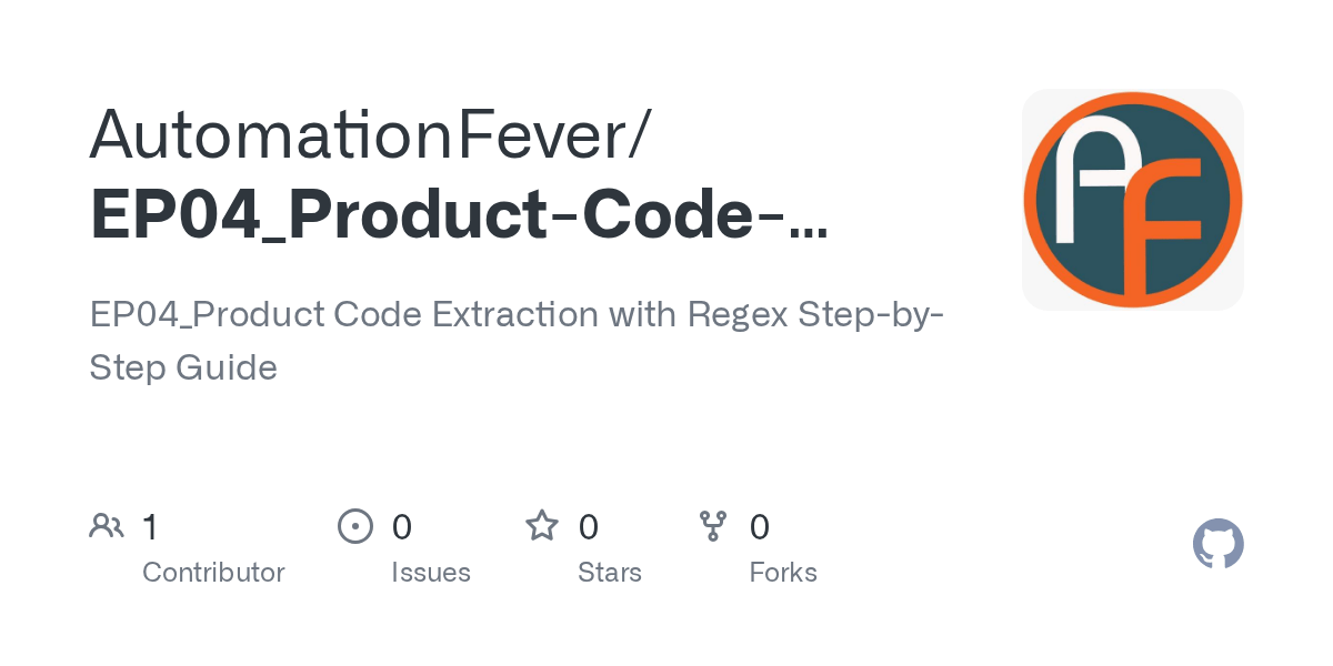 GitHub AutomationFever/EP04_ProductCodeExtractionwithRegexStep