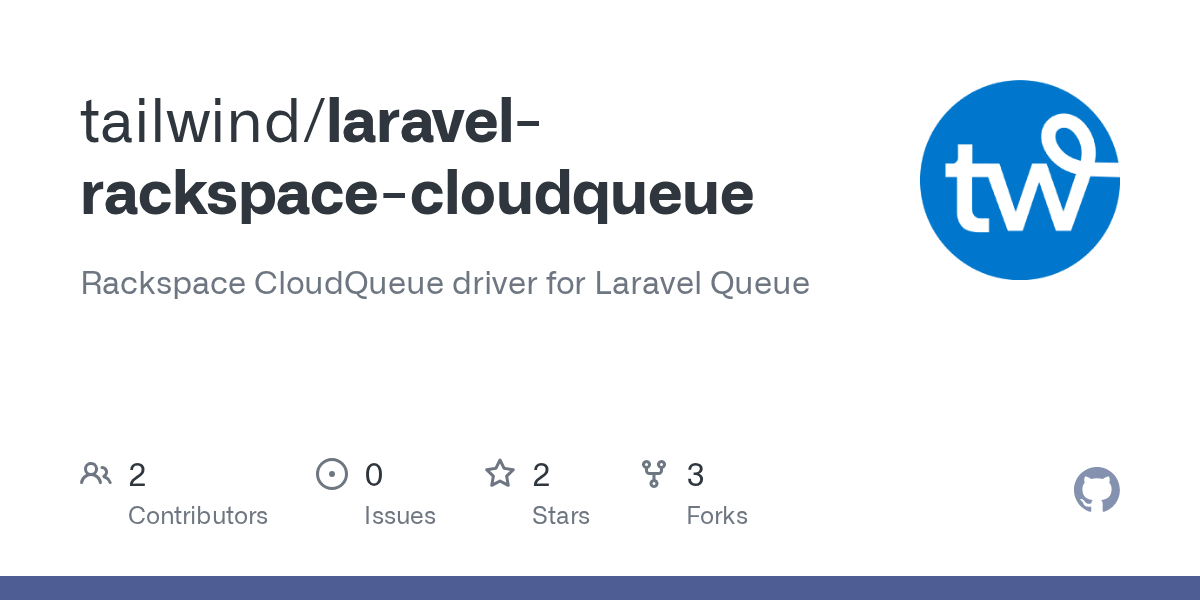 GitHub tailwind/laravelrackspacecloudqueue Rackspace CloudQueue