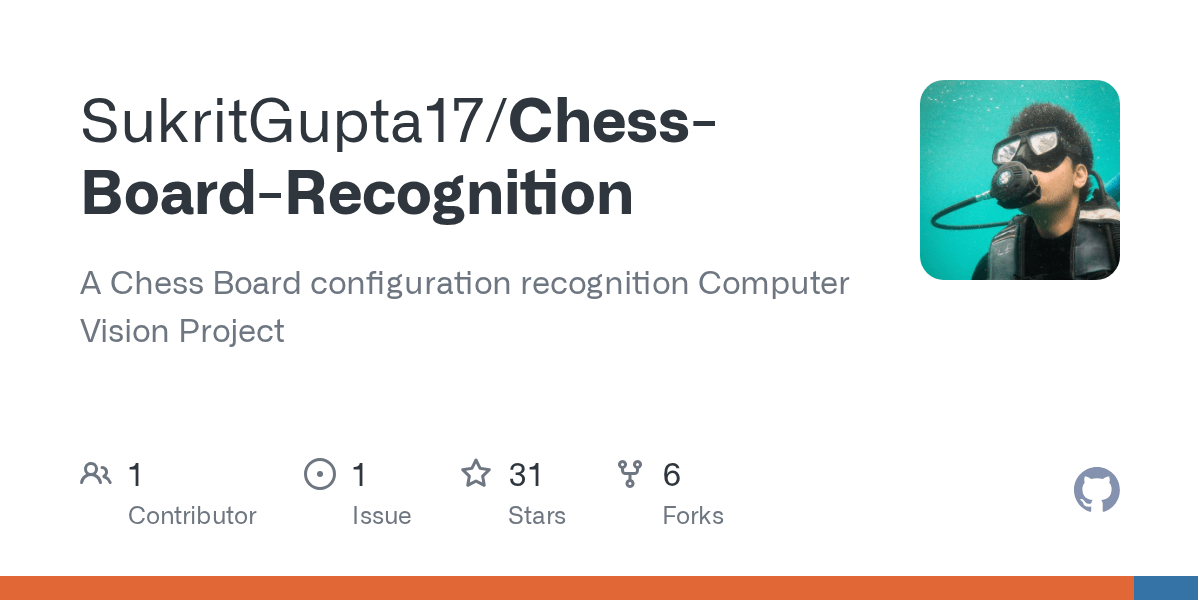GitHub SukritGupta17/ChessBoardRecognition A Chess Board
