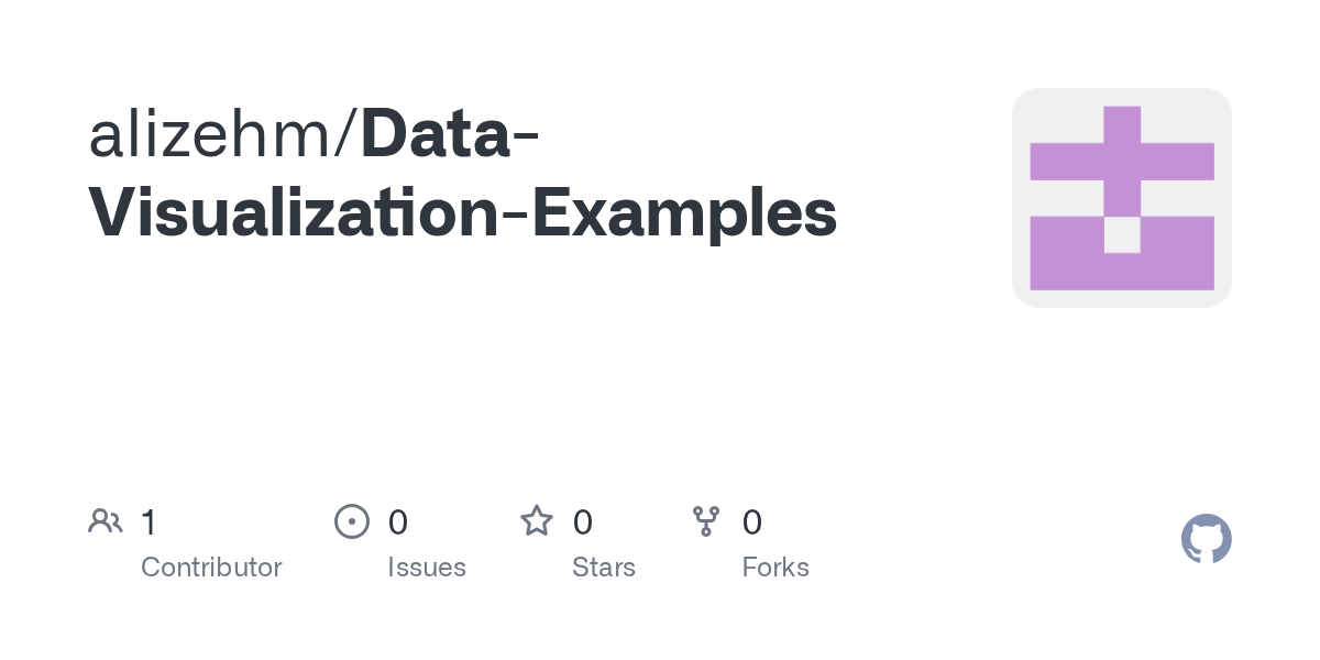 GitHub alizehm/DataVisualizationExamples