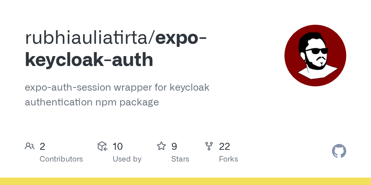 GitHub rubhiauliatirta/expokeycloakauth expoauthsession wrapper