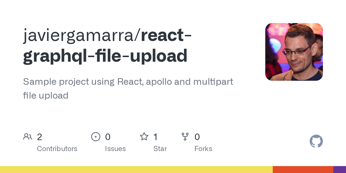 GitHub nhpatt/reactgraphqlfileupload Sample project using React
