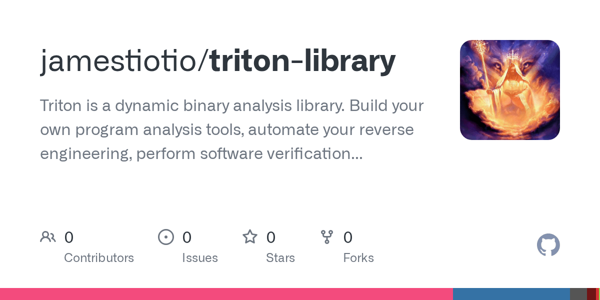 GitHub jamestiotio/tritonlibrary Triton is a dynamic binary