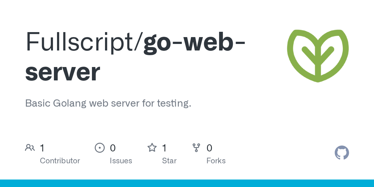 gowebserver/go.mod at main · Fullscript/gowebserver · GitHub