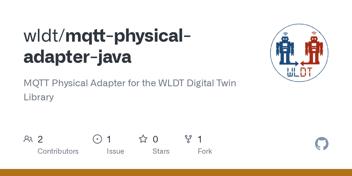 GitHub wldt/mqttphysicaladapterjava